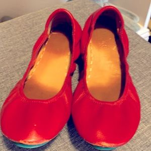 Cardinal Red Tieks size 9